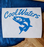 DECAL - CoolWaters w/ Fish