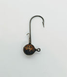 3.5g Round Ball Jig Heads with Reversed Hook