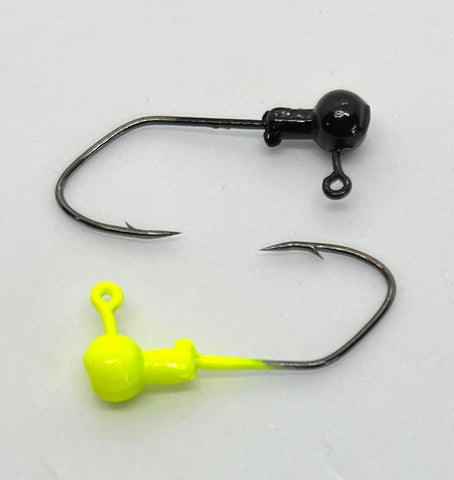 .9g  1.7g Sickle Ball Jig Heads